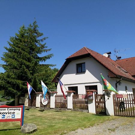 Camping & Guest House Pliskovice Mirovice Dış mekan fotoğraf