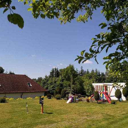 Camping & Guest House Pliskovice Mirovice Dış mekan fotoğraf