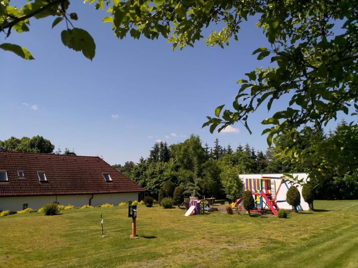 Camping & Guest House Pliskovice Mirovice Dış mekan fotoğraf
